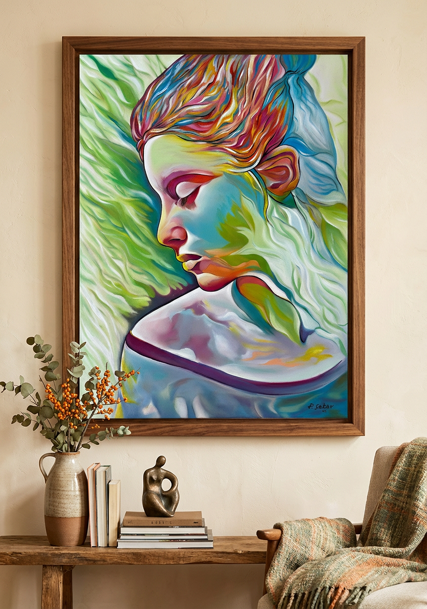 Abstract Portrait Of Tranquility - Image 3