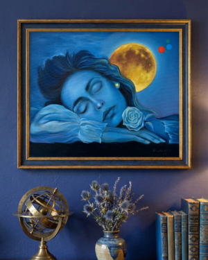 Alternative view of Colors Of Dream - Original oil painting