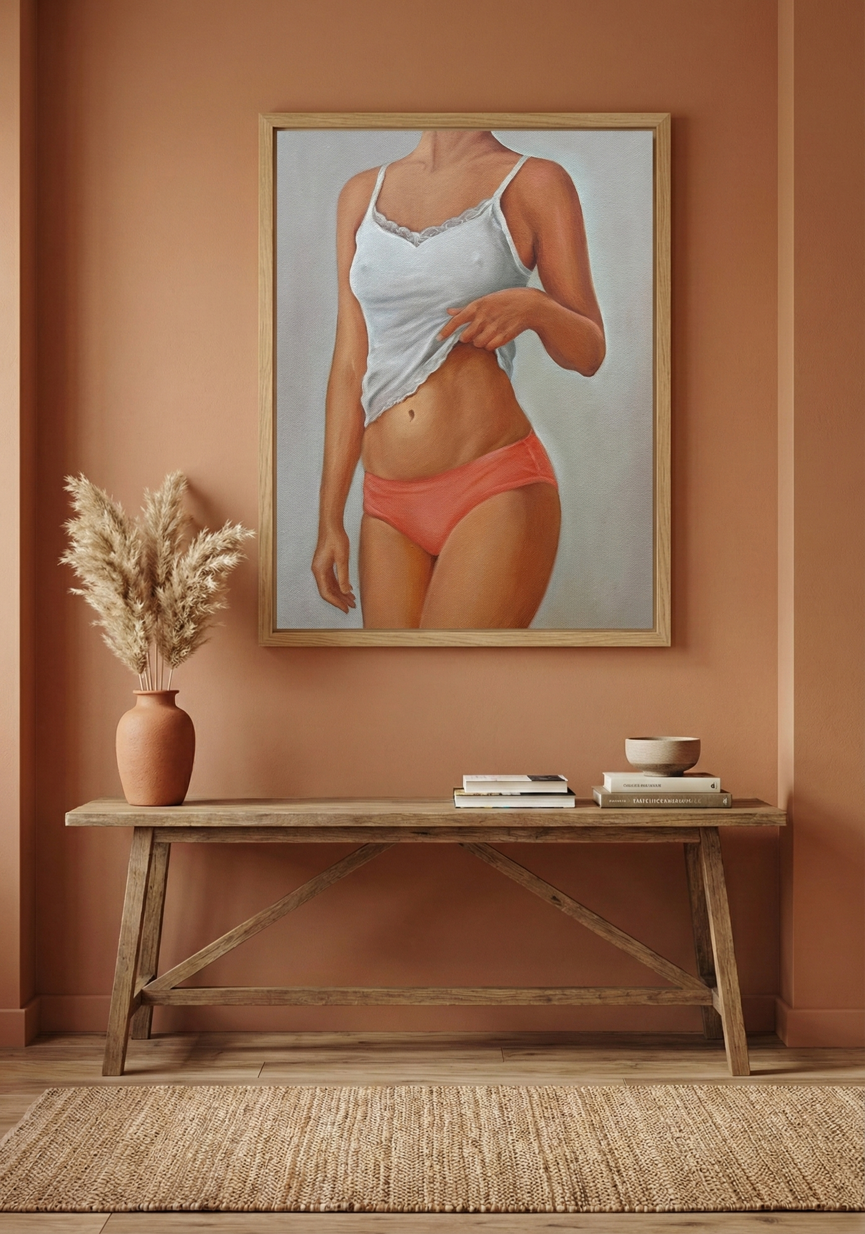 Contemporary Figurative Painting of Feminine Strength (2) - Image 2