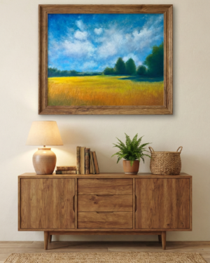 Alternative view of Whispers of Summer Original Oil Painting