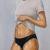 Contemporary Figurative Painting Of Feminine Strength