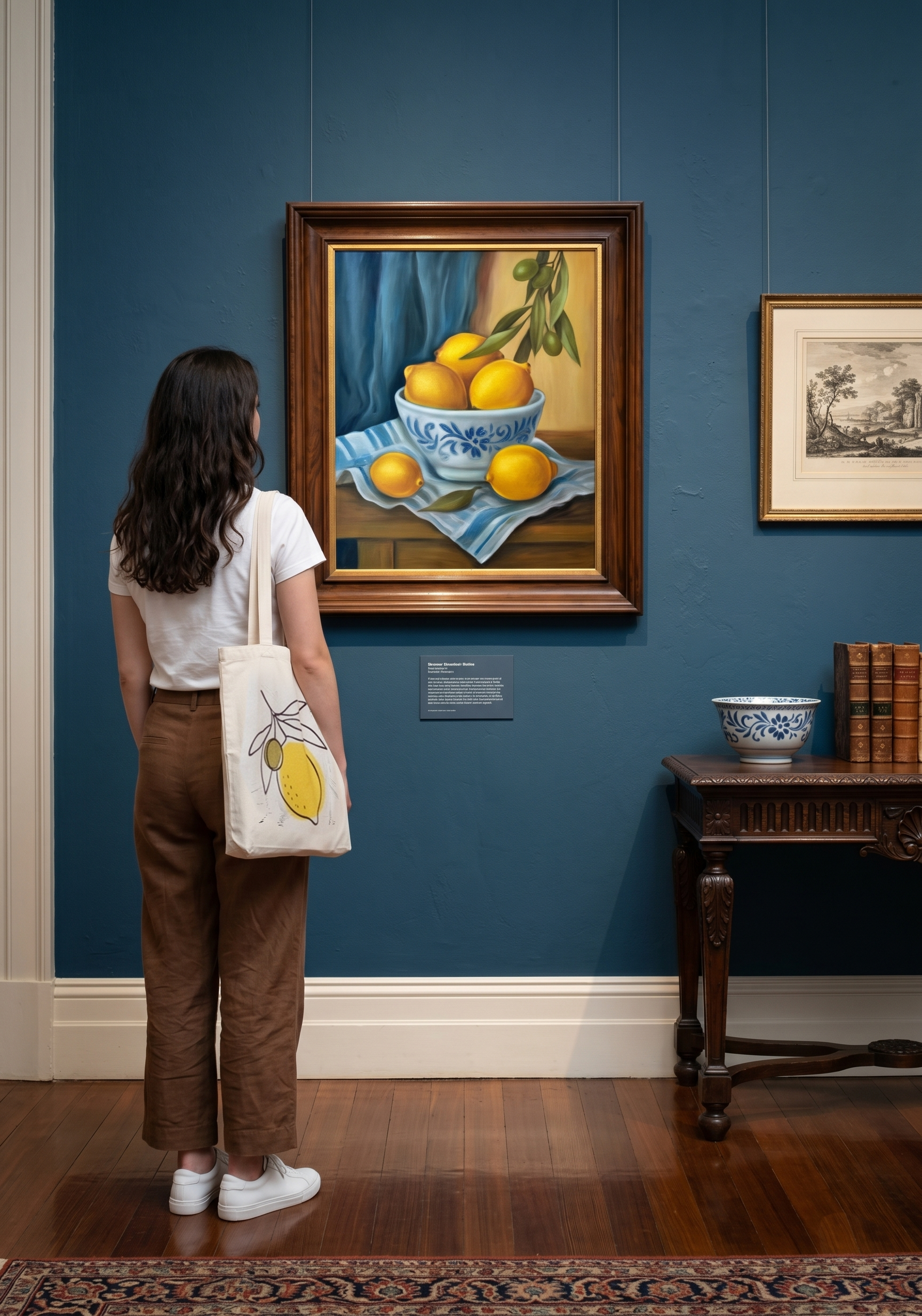 Golden Lemons Still Life - Original oil painting - Image 4