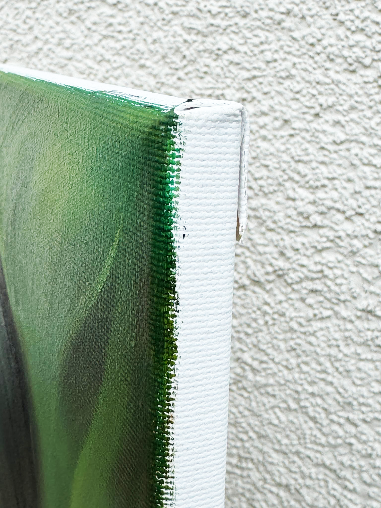 Emerald Whisper Bloom - Original oil painting - Image 4
