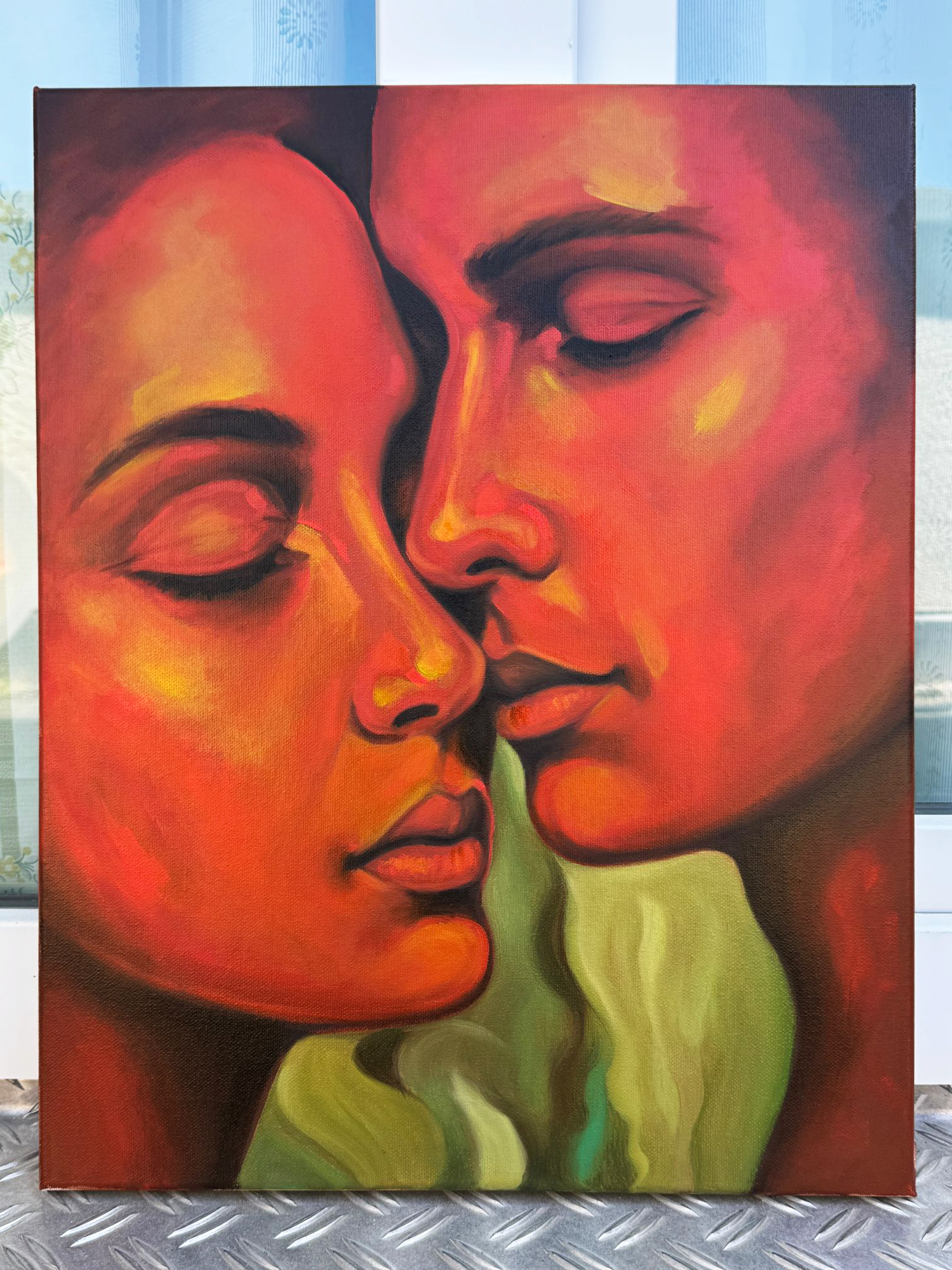 Whispered Desire - Original oil painting - Image 3