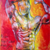 Acrylic on canvas, Reza Amiri, Reza Art