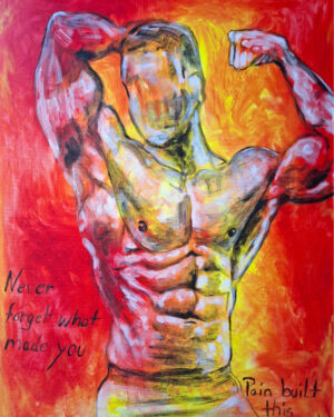 Acrylic on canvas, Reza Amiri, Reza Art